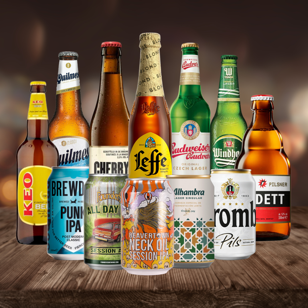 World Craft Beer Mixed Case of Pale Ale, IPA &amp; Lager