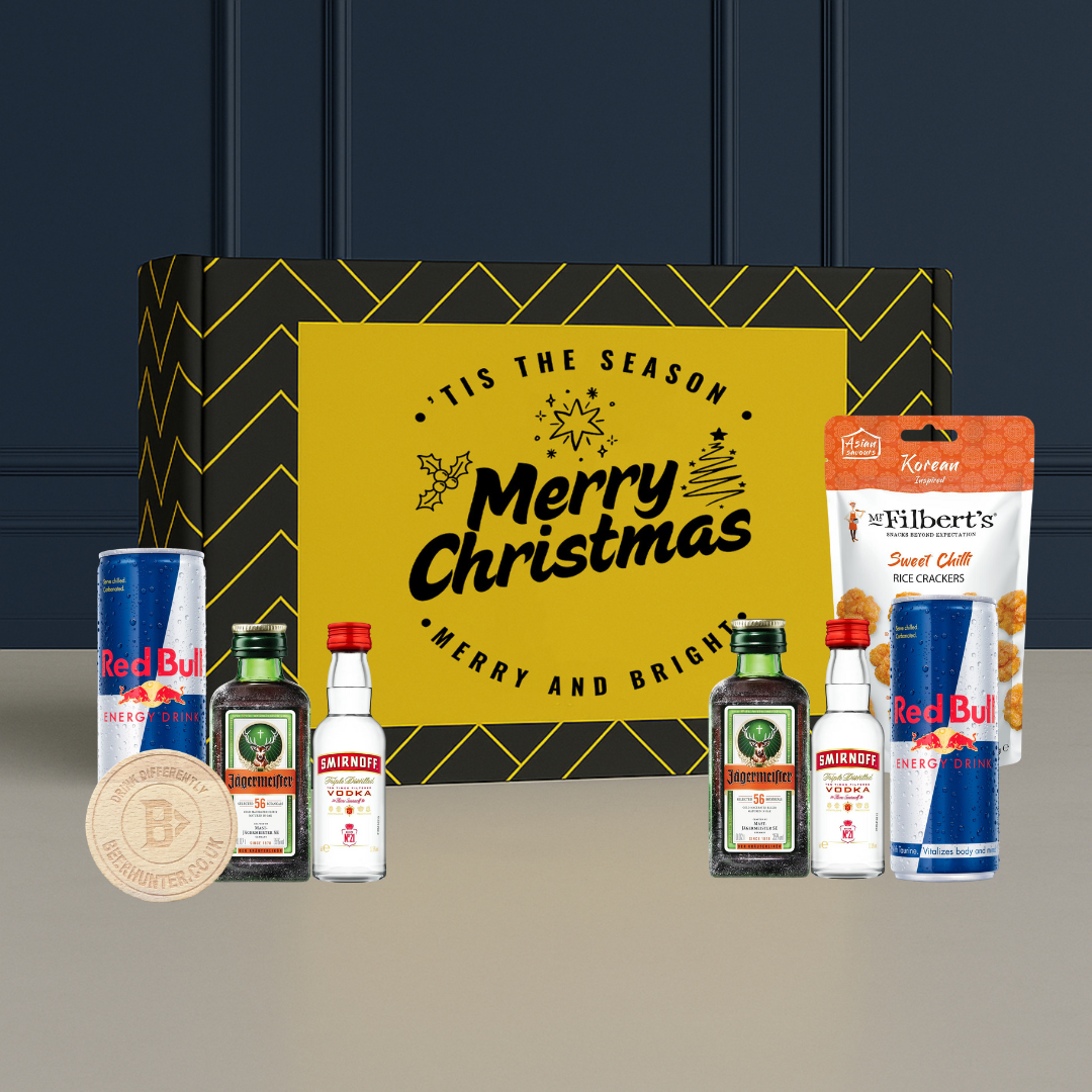 Jägermeister Gifts For Him Jagerbomb Gift Differently Set (4 x 5cl Bottles)