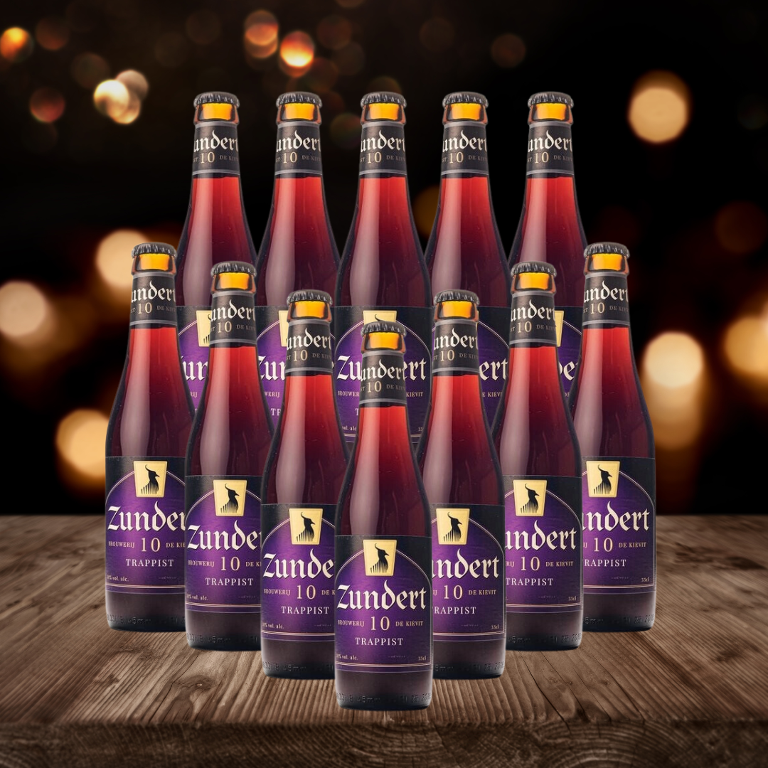 Zundert Trappist 10 Dutch Quadrupel Trappist Ale 330ml Bottles - 10.0% ABV (12 Pack)