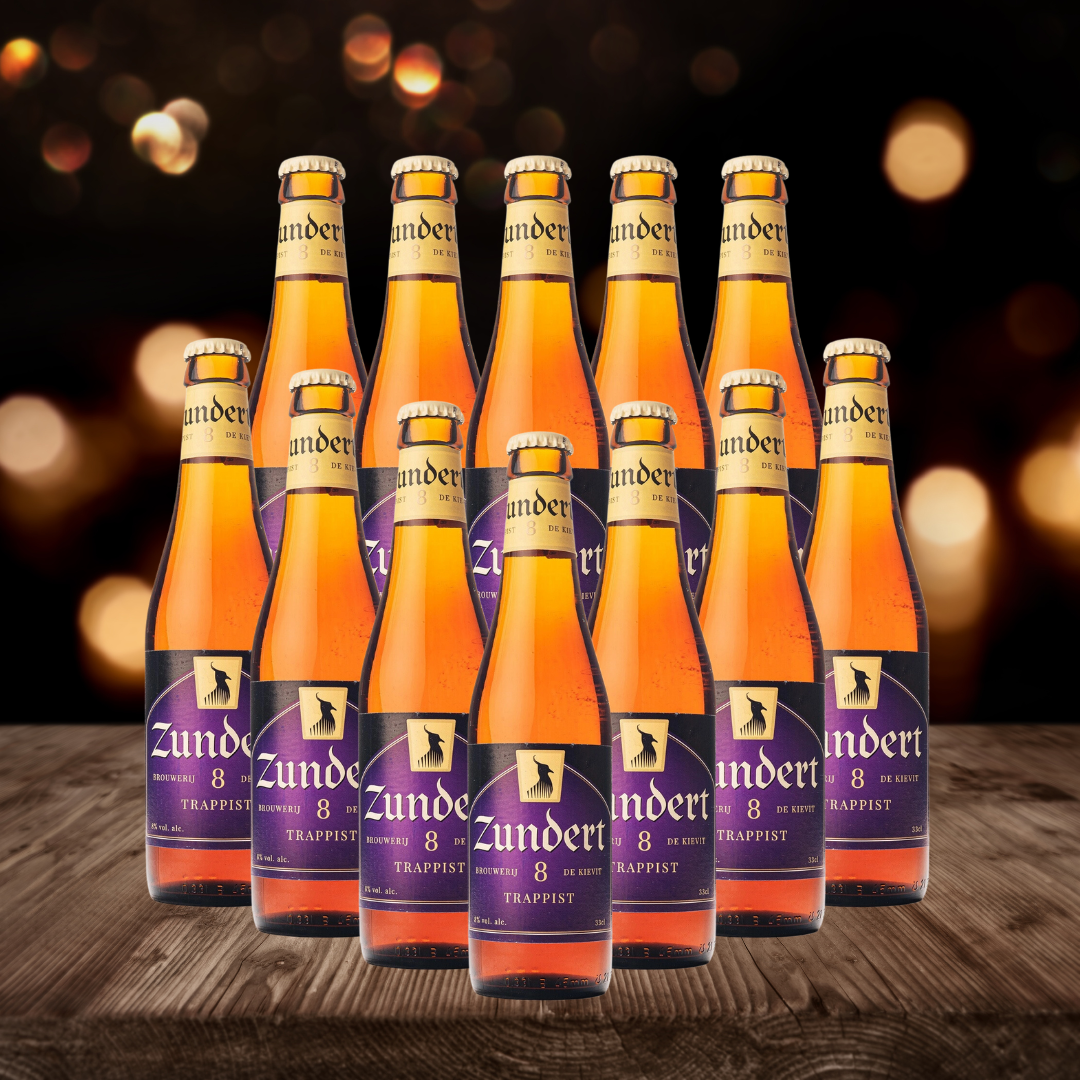 Zundert Trappist Dutch Tripel Trappist Ale 330ml Bottles - 8.0% ABV (12 Pack)